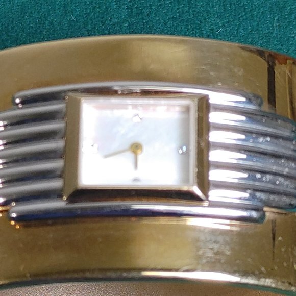 ALFRED DURANTE FRANKLIN MINT WATCH IN FUFF BRACELET - Picture 3 of 10
